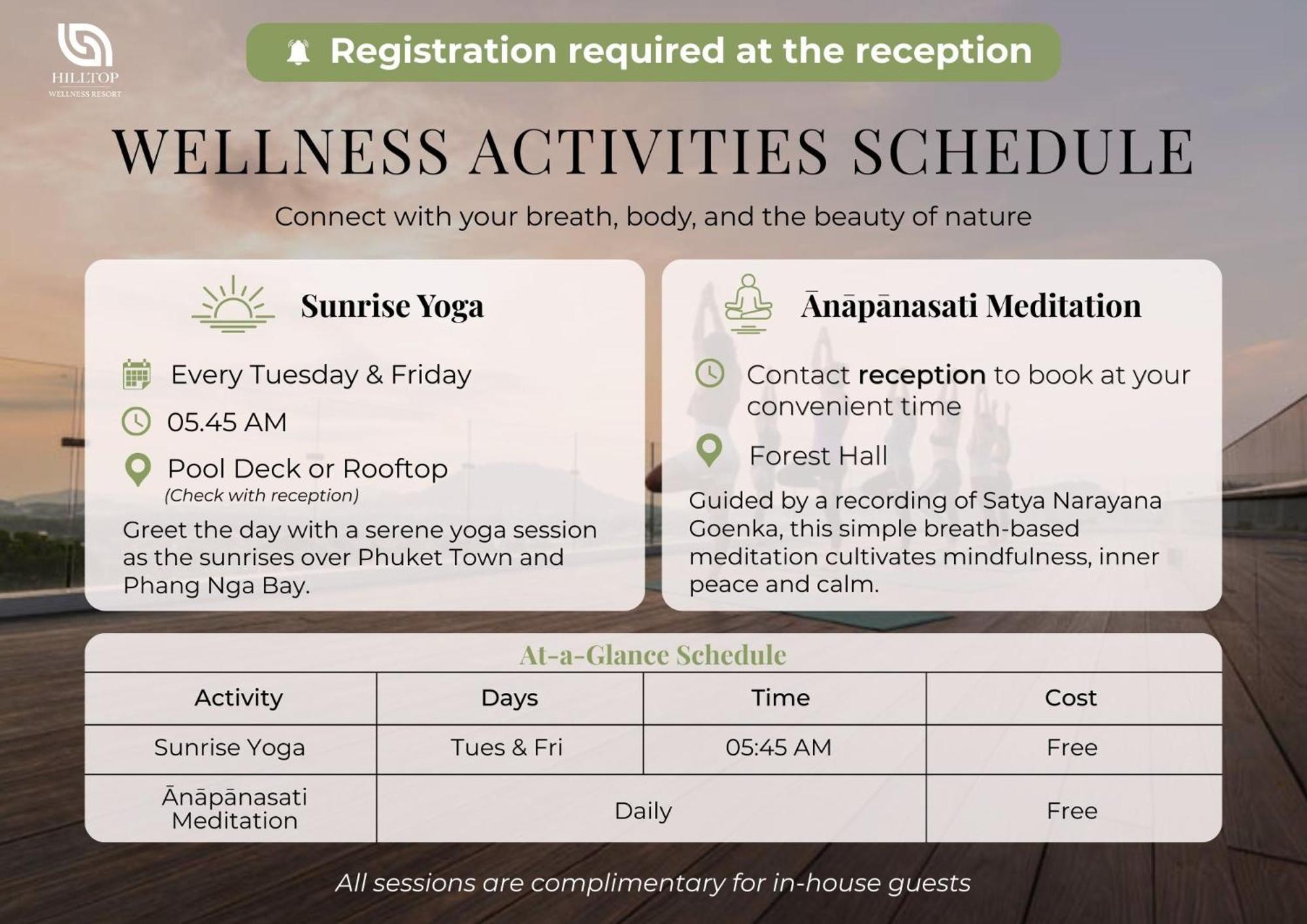 Hilltop Wellness Resort Kathu Eksteriør billede